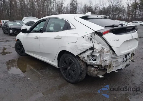 2018 Honda Civic Ex z USA, uszkodzony, nr VIN SHHFK7H53JU229934